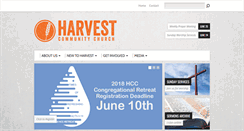 Desktop Screenshot of harvest-community.org